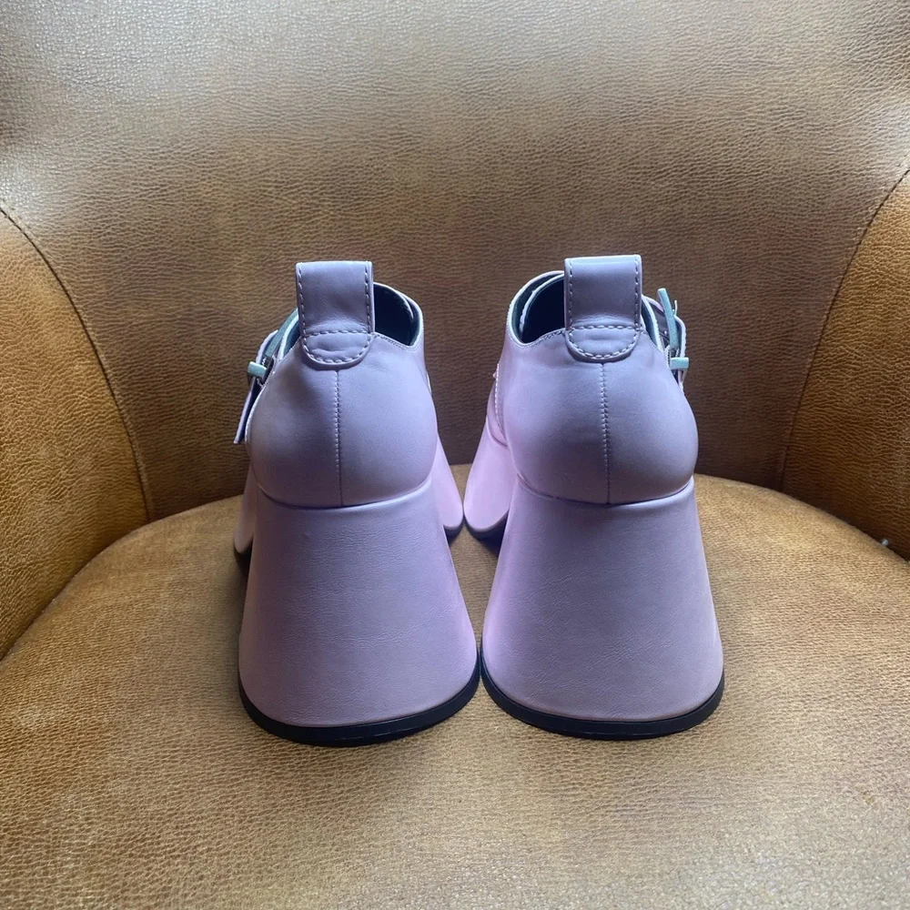 Charles & Keith Pink Platform Shoes